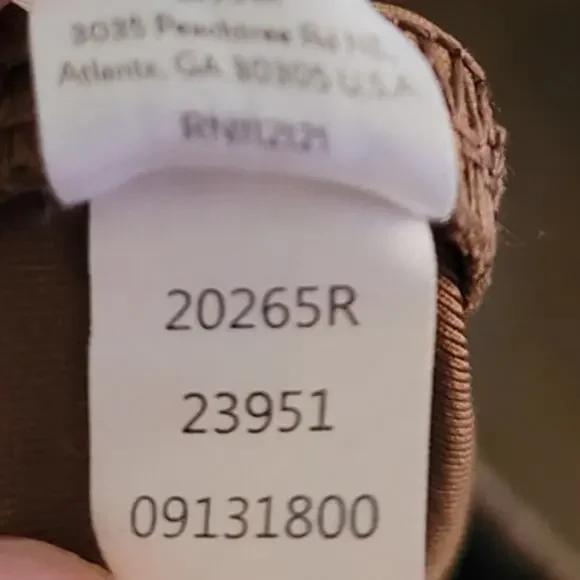 Spanx Faux Leather Snakeskin Leggings 20265R Brown Snakeskin Medium - Picture 8 of 10